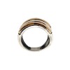 Anillo Tiras-Plata y Oro-Sin Piedra-AN5045 sinpiedra