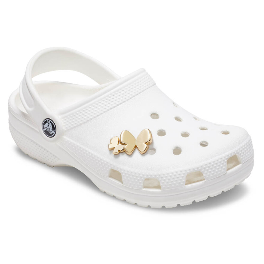Jibbitz Gold Butterfly Duo Multicolor