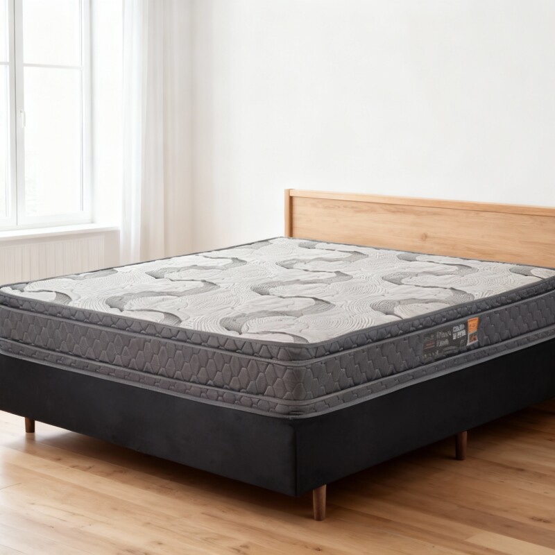 Sommier Maxx Firme Joy Extra Firme | Espuma D23 + AG80 | Active Protection 2 Plazas 138x188x26