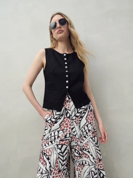 PANTALON D.CASSIN ALESSIO CRU NEG