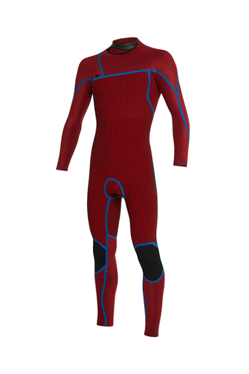 Hyperfreak Fire 4/3 mm - Full Suit Chest Zip Azul