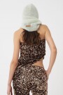 Top strapless asimétrico Cobre