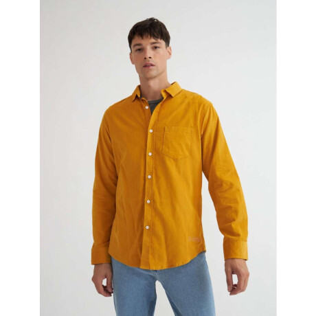 Camisa Flav Mostaza
