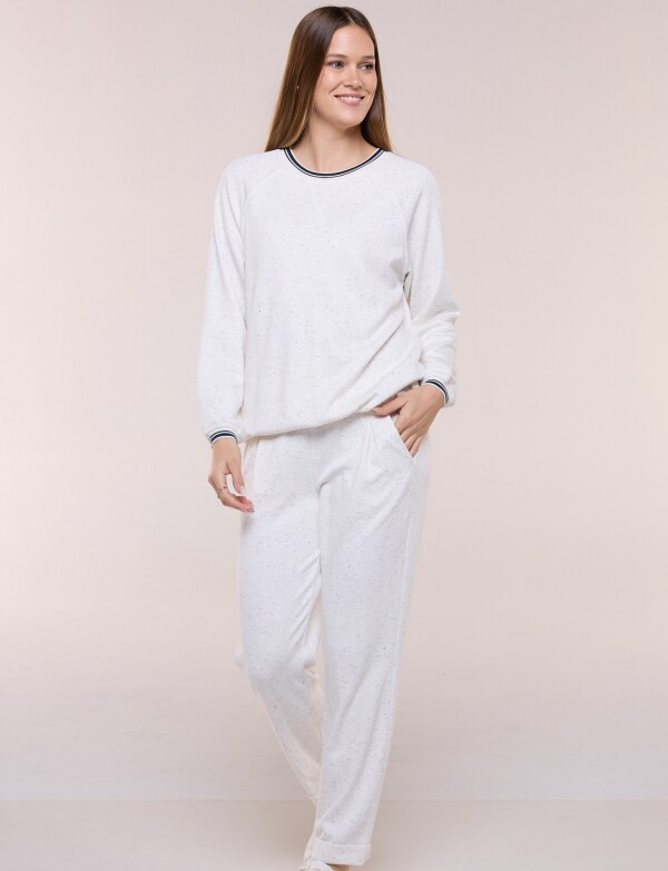 Jogger Comfy Con Bolsillos CRUDO/MULTI