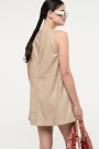 VESTIDO CORTO Cemento