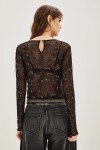 Camisa Mesh Millie Negro