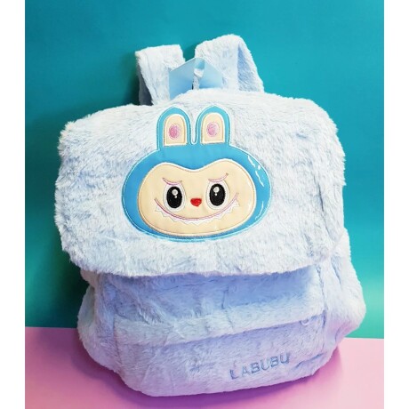 Mochila Labubu LB-2 Felpa CELESTE