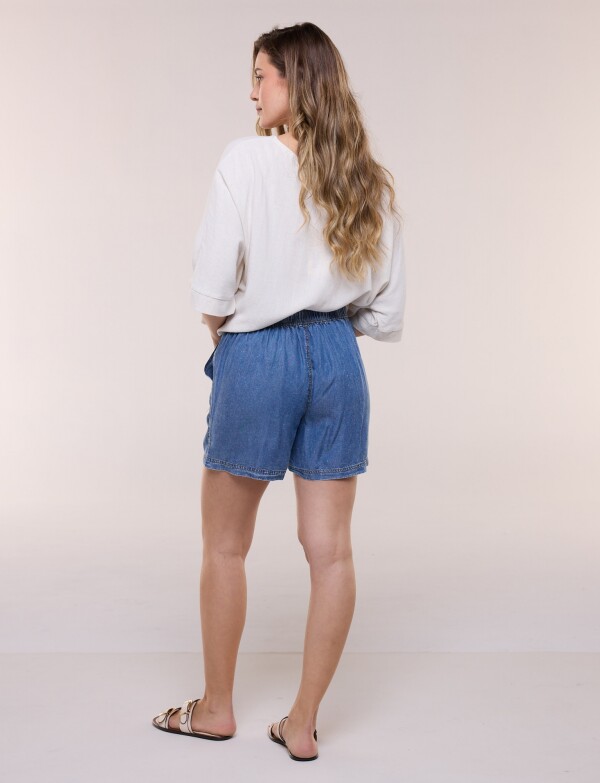Short Lyocell Con Cordel JEAN