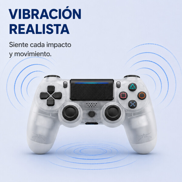 Joystick Mando Control Inalambrico Compatible Play 4 Ps4 Color Variante Gris