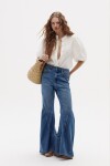 Camisa Bubble en Lino Off-White