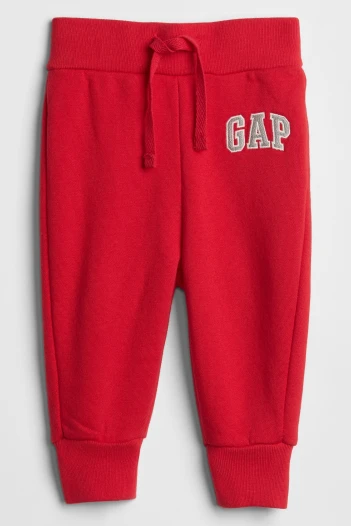 Pantalón Deportivo Logo Gap Con Felpa Toddler Niño Red Wagon
