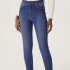 CALCA SUPER SKINNY FEM AZUL CARIBE/CHUMBO/BLANCO