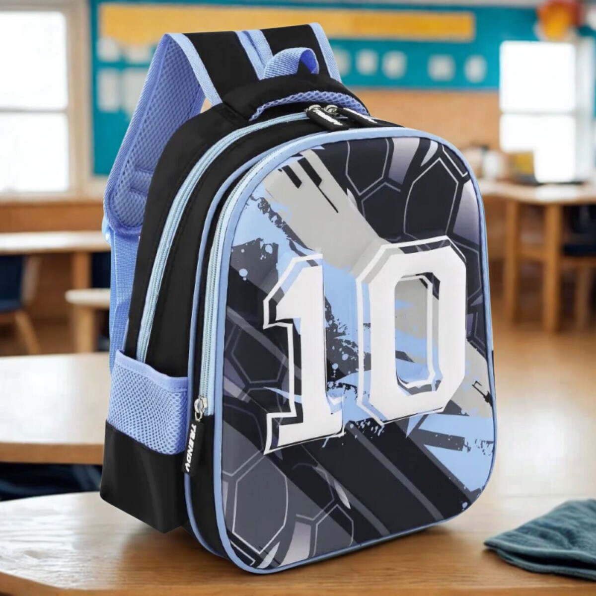 Mochila Escolar Trendy diseño Fútbol 