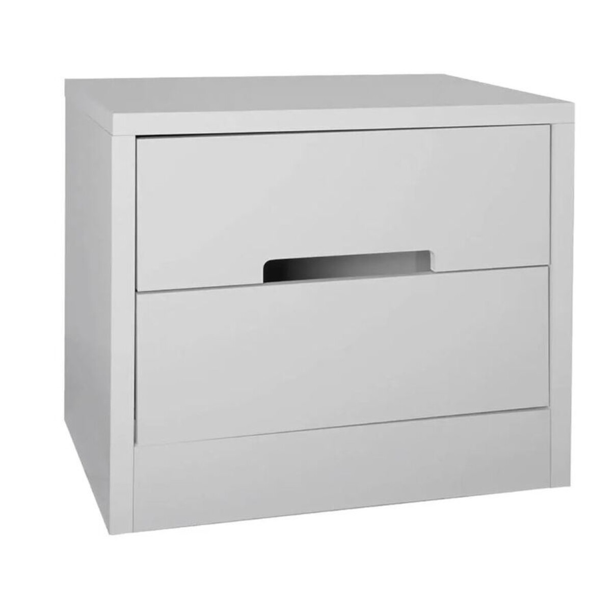 Mesa de luz Mdp Blanco S822 