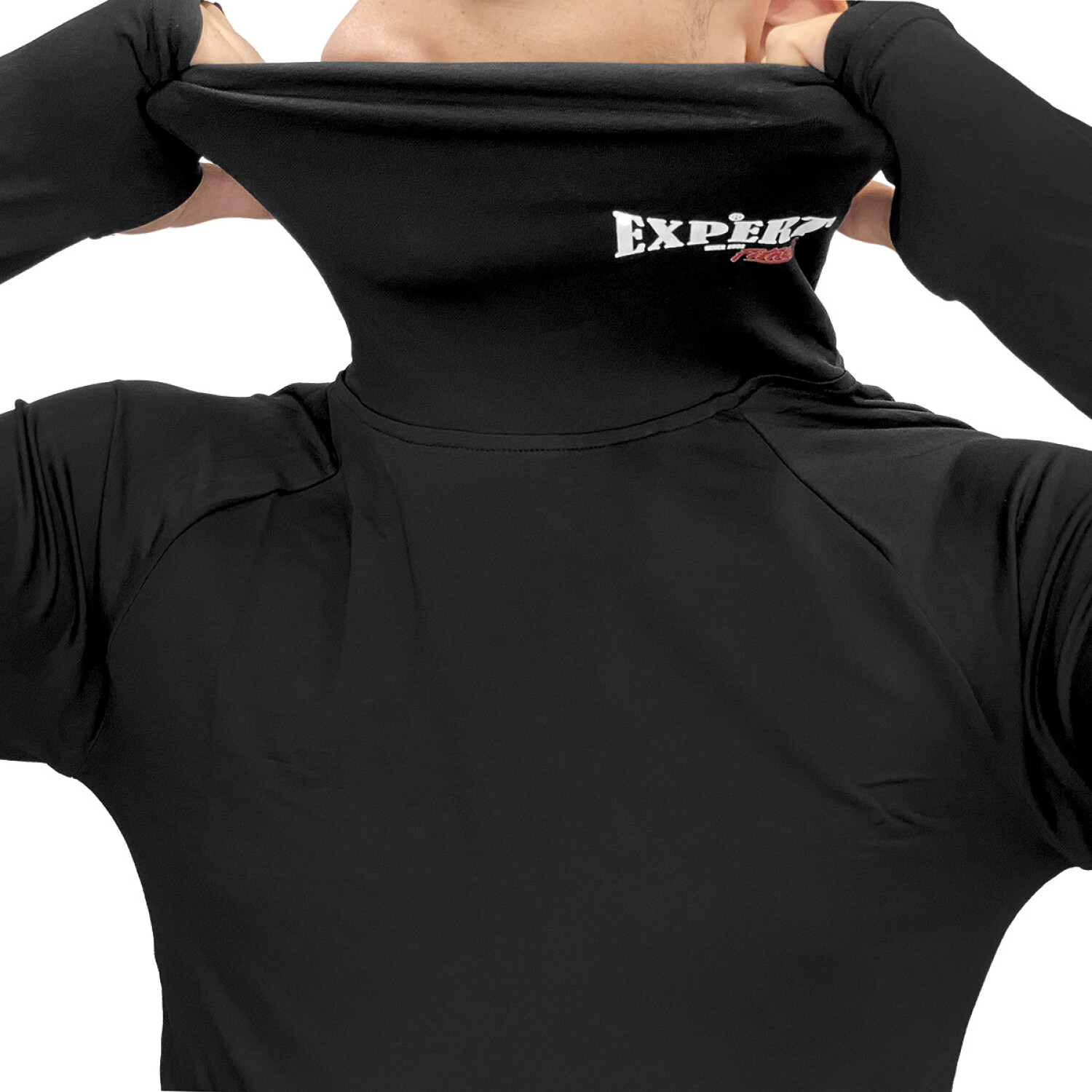  Cedir Camiseta térmica larga con cuello en V para hombre, Negro  - : Ropa, Zapatos y Joyería