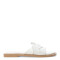Sandalia de Mujer Miss Carol NOXI chata estilo flat Blanco