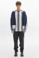 Campera Tejida Alaska Azul