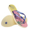Sandalias Havaianas Slim Disney Femenino Amarillo Crema