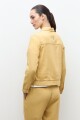 Chaqueta lino con vainillas maiz