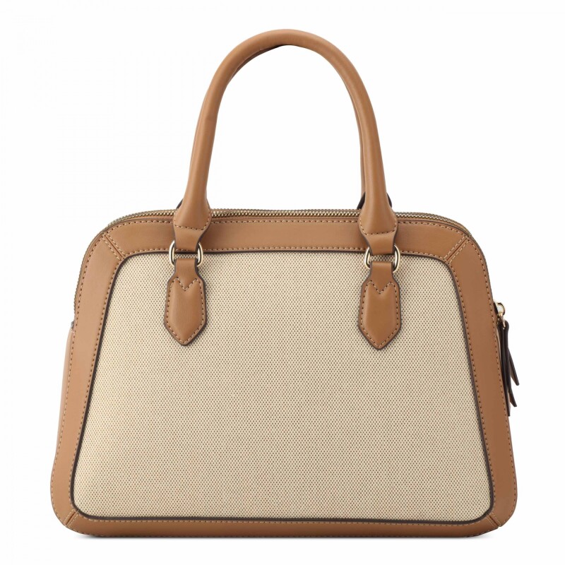 Satchel Hb Cibrina Dome Natural Dark Camel