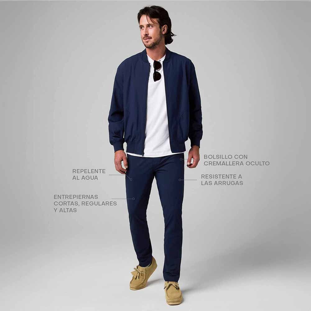 Pantalón The Don 5-Pocket Slim Pant Hombre Deep Navy
