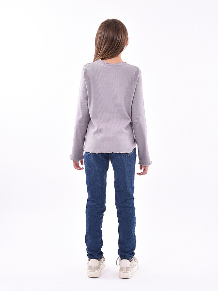 REMERA SOFIA GRIS CLARO