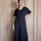 Vestido hibisco Negro