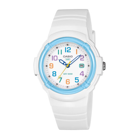 Reloj CASIO LX800H-7A2VDF Resina Blanco Esfera 34mm 0