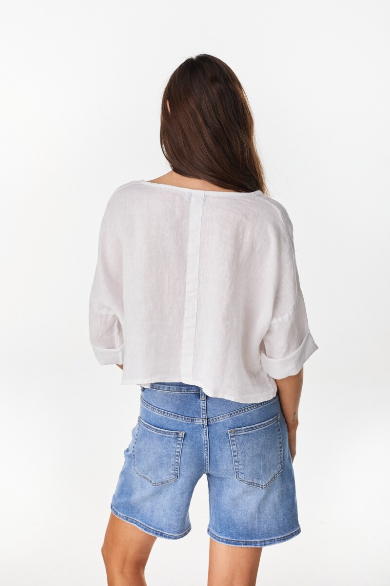 Camisa Fold Blanco