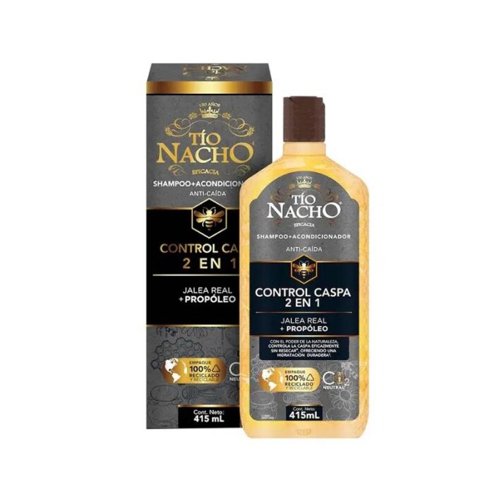 TIO NACHO SHA CONTROL CASPA 2EN1 X415 ML única