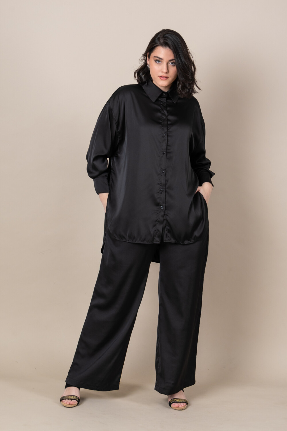 CAMISA WILLOW Negro