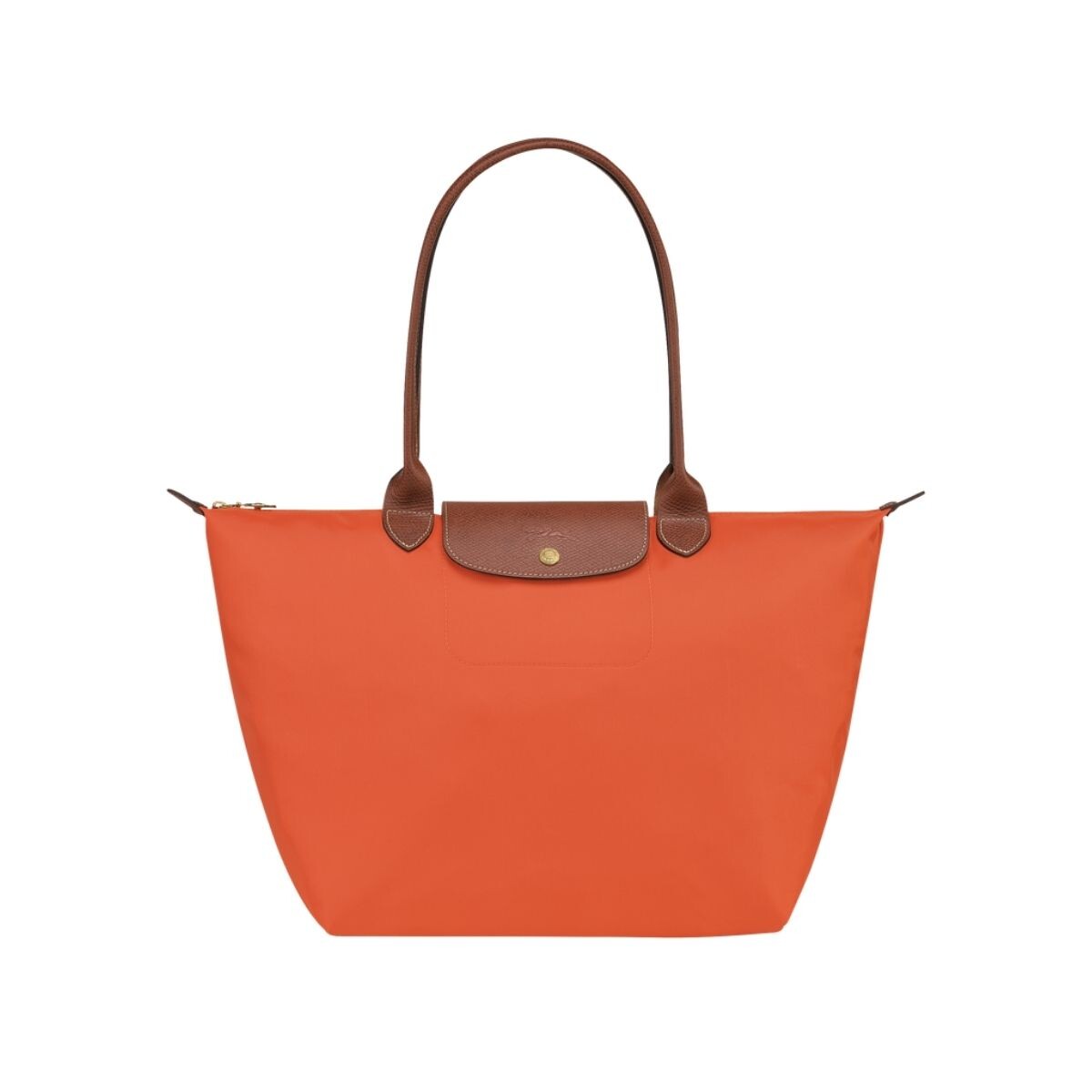 Longchamp -Cartera Longchamp plegable de nylon con cierre y asa larga, Le pliage L 