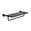 Toallero Repisa Recto Hotel Negro Mate 60cm Toallero Repisa Recto Hotel Negro Mate 60cm