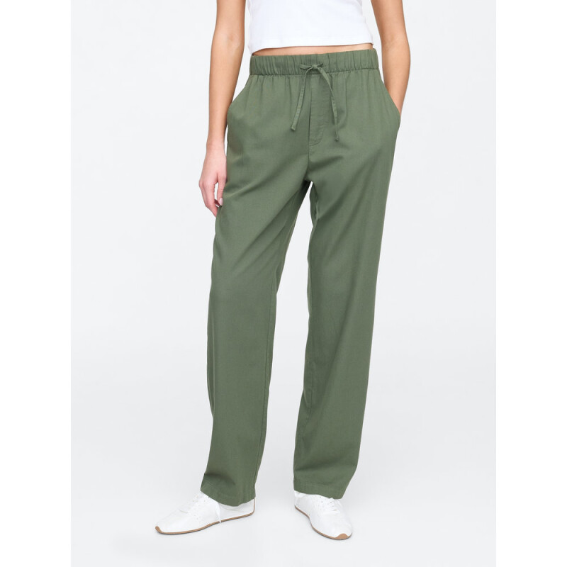 V-TWILL EASY PANT THYME 19-0309 TCX