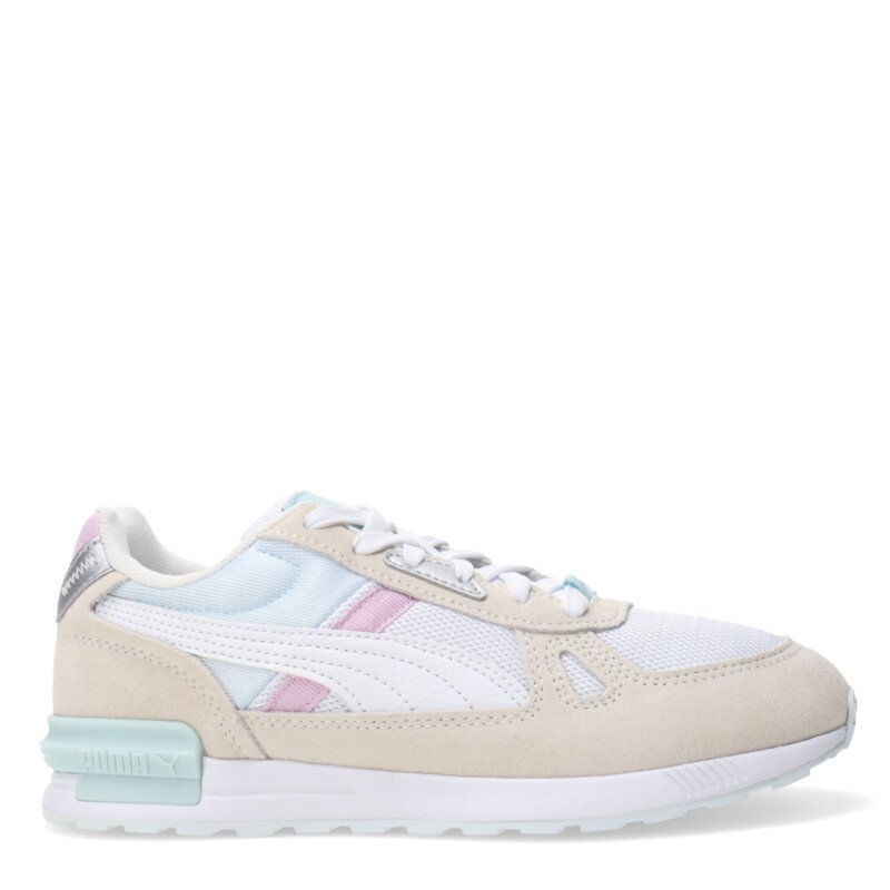 Championes de Mujer Puma Graviton Pro Blanco - Gris - Rosa