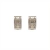 Caravanas Aros con piedra-Plata 925-Piedra Zirconia-CA3013 conpiedra
