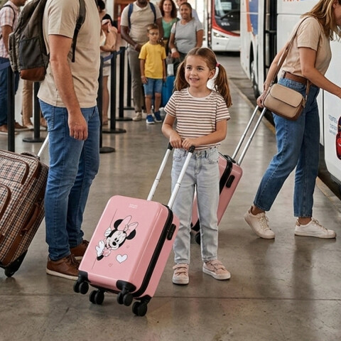 Valija Chica Infantil Minnie 41 cm U