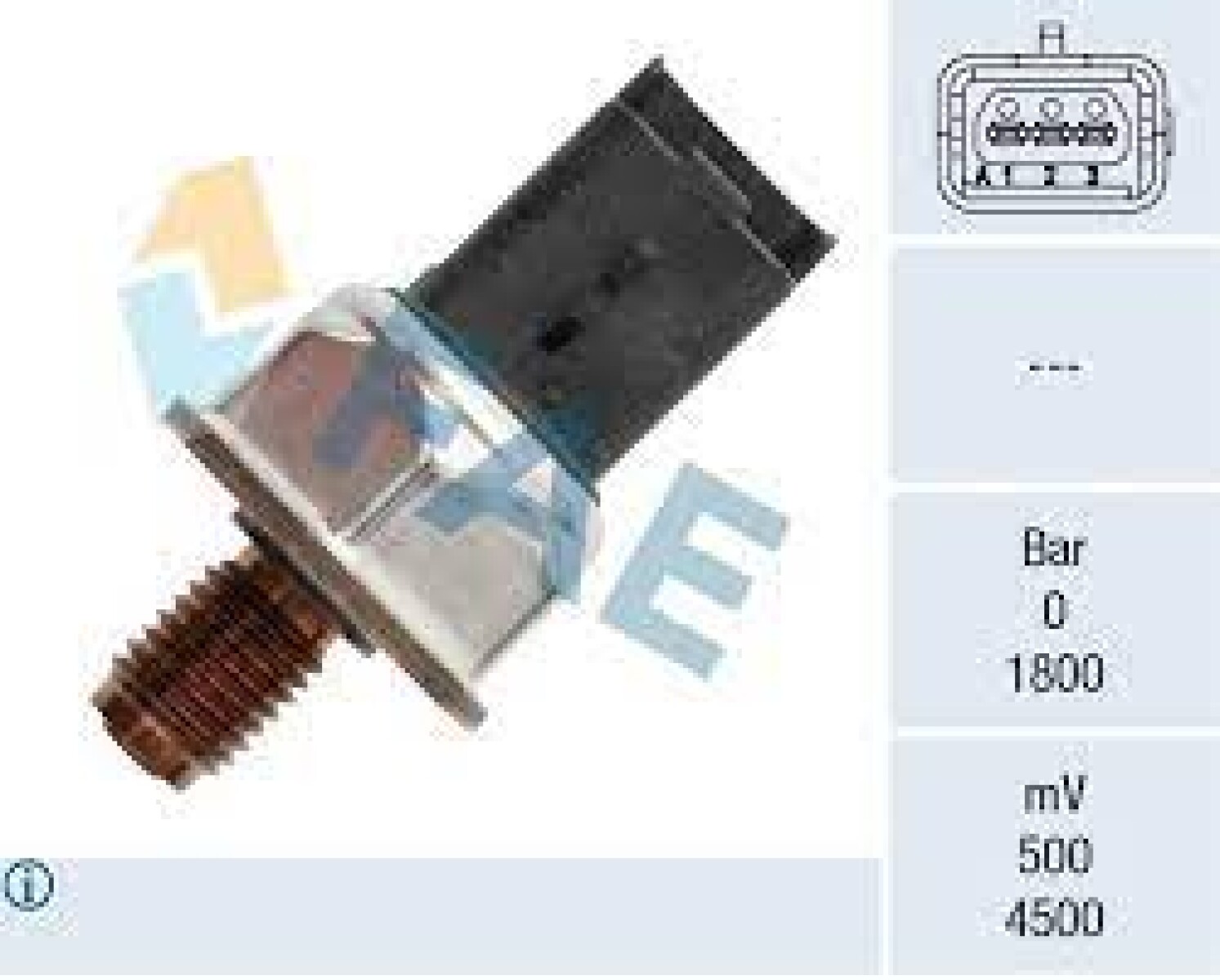 INYECCION PARTES CITROEN - PEUGEOT SENSOR PRESION RAIL 1.4 1.6 HDI FAE 