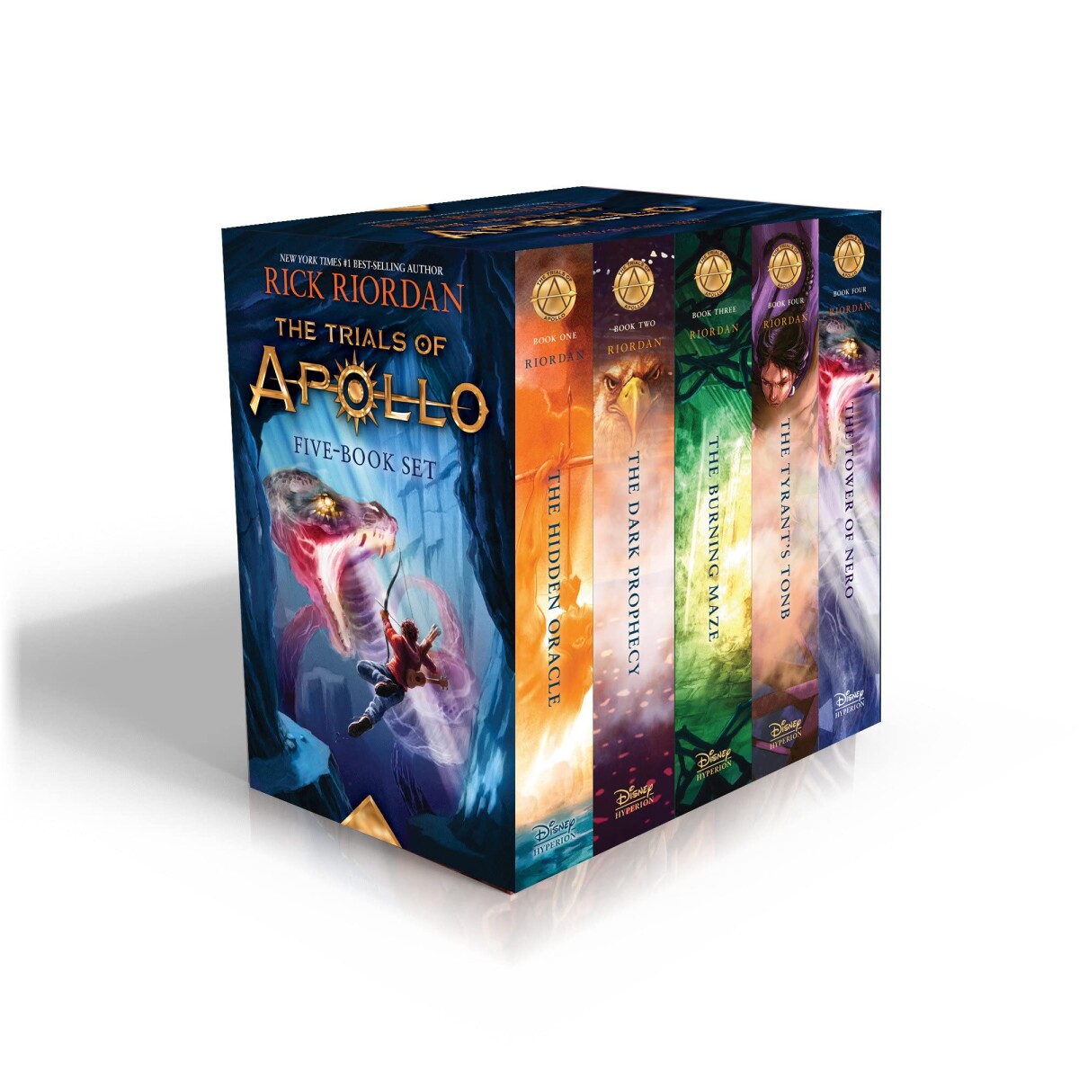 TRIALS OF APOLO - THE 5BOOK HARDCOVER BOXED SET 