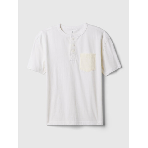 SS VINTAGE HENLEY OPTIC WHITE