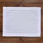 Individual/Cubrebandeja Chic Vainilla Blan 35x46