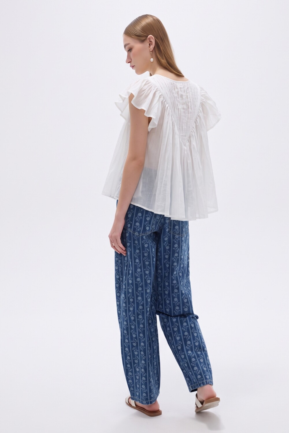 Blusa Glebe Blanco