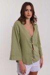 CAMISA AILEN VERDE MILITAR