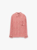 Camisa Fluida A Cuadros multicolor