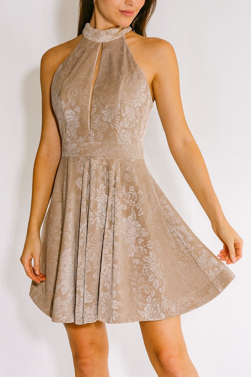 Vestido Lina Beige