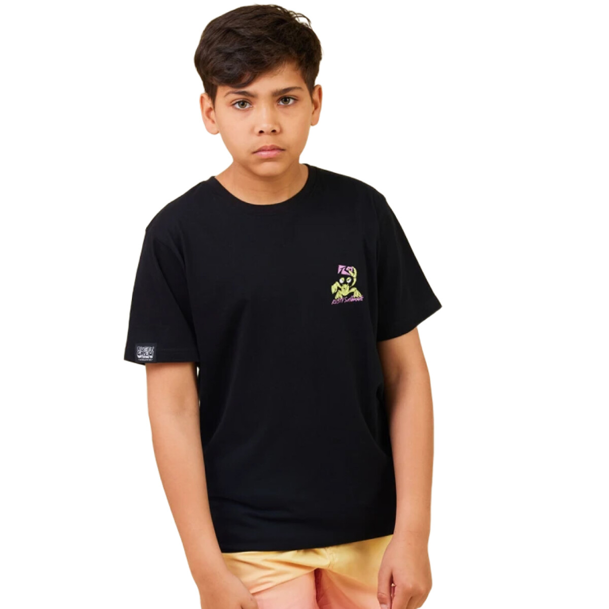 Remera Rusty Mingus Teen - Negro 