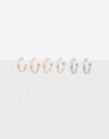 Aros Argollas Set Special Price Set De Argollas De Metal - Combinacion Multicolor