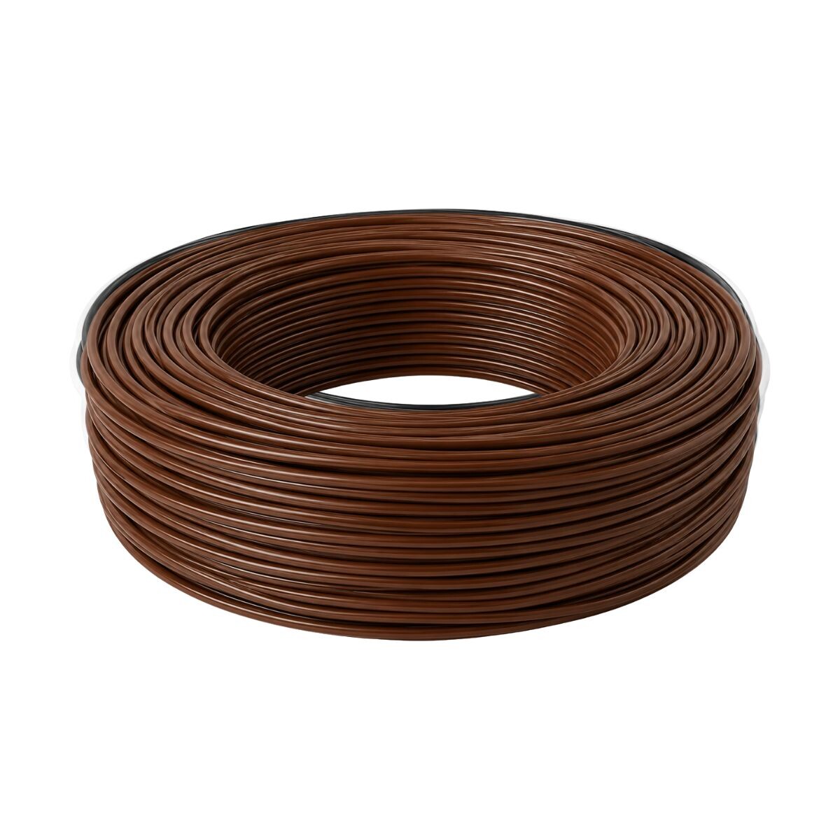 ROLLO CABLE PLASTICO "CF" 2MM X100M - Marron 