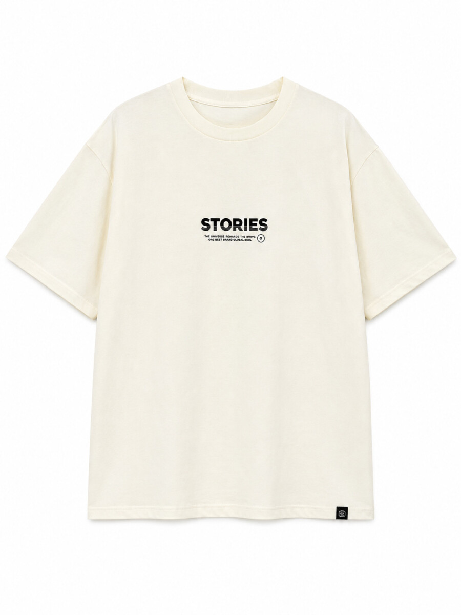 REMERA NAUPLIA PRINTED III - CRUDO 