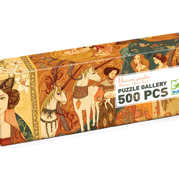 Puzzle Jardín Unicornio Djeco Única